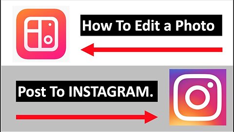 How to EDIT a Photo & Then Post to Instagram Using Your iPhone - Basic Tutorial | New