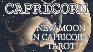 Capricorn ♑️ -Integrating yourself! New Moon 🌚 in Capricorn tarot reading #capricorn #tarot