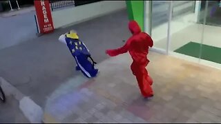 DANÇARINOS SUPER NINJAS DA CARRETA DA ALEGRIA FURACÃO, DANÇANDO FOFÃO, O MÁSKARA E PATATI, LIKE 17