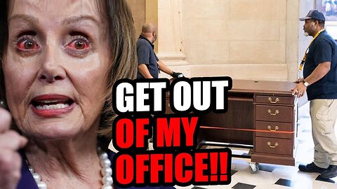 NANCY PELOSI REMOVED FROM HER OFFICE!! THIS IS GETTING INTERESTING...