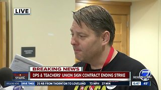 Talking with DCTA Lead Negotiator Rob Gould after tentative agreement reached Thursday