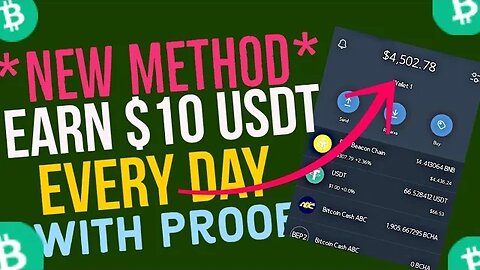 *NEW METHOD* Make $10 usdt every day with PROOF (MAKE MONEY ONLINE)