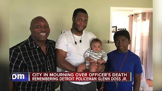 Mourning the loss of Officer Glenn Doss