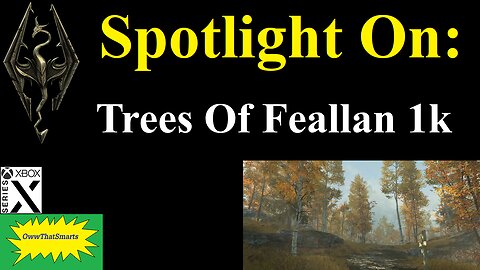 Skyrim - Spotlight On: Trees Of Feallan 1k