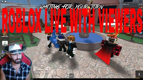 ROBLOX Live Stream- SQUADS/CUSTOMS with Viewers | Session #1