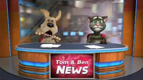 Talking Tom Ben News Game Play#gaming