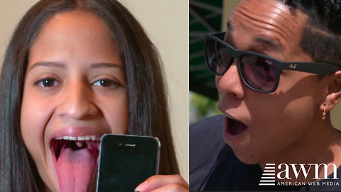 Woman Claims She Has The Longest Tongue In The World, Footage Grosses Many Out