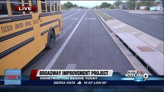 Broadway Improvement Project begins today