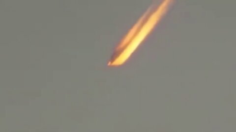 UFO hunters in Twitter meltdown over video of 'burning alien ship'