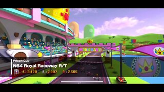 Mario Kart Tour - N64 Royal Raceway R/T Gameplay & OST