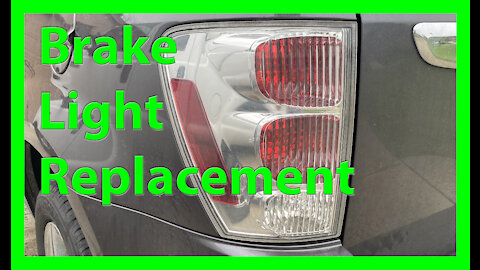 Chevy Equinox Tail Light Replacement