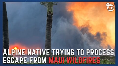 Alpine native loses home, vehicle in Maui wildfires