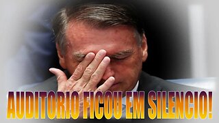 AGORA: Bolsonaro se emociona e chora