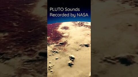 STRANGE SOUNDS of PLUTO by NASA #shorts #shortvideo #ytshorts #viral #space #spacesounds #pluto