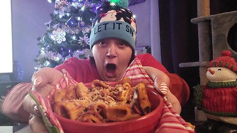 merry christmas pasta mukbang asmr 🎄🎄🎄