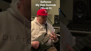 Deftones - My Own Summer (Shove It) Guitar Cover (Part 1) - Fender Jim Root Stratocaster