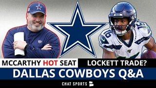 Mike McCarthy On The Hot Seat & Tyler Lockett Trade Rumors Lead Today’s Cowboys Mailbag