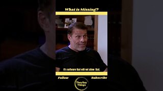 Tony Robbins, What is Missing