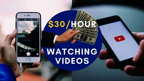 Make Money Watching Videos-Get Paypal Money, Earn $30 Per Hour Watching Videos