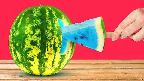 Life Hacks,Easy Crafts İdeas at Home and School! watermelon popsicles