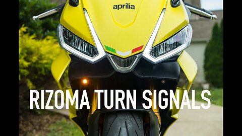Rizoma LED Light Unit Turn Signals on Aprilia RS 660 (INSTALL)