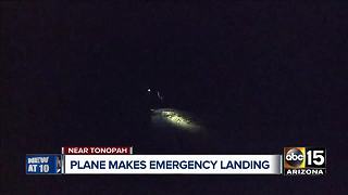 Plane makes emergency landing near Buckeye airport