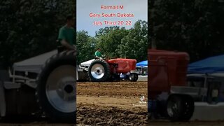 Farmall M SledPulling Gary South Dakota July 3rd 2022