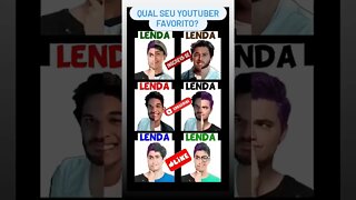 PAUSE NA HORA CERTA. QUAL SEU YOUTUBER FAVORITO? #shorts