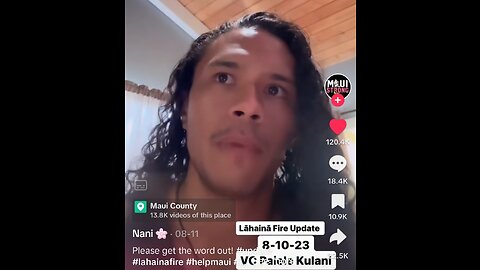 Maui Native/Local Describes the lack of supplies & help they're receiving