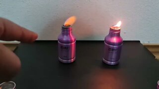 portable mini alcohol lamp after using it for 5 months