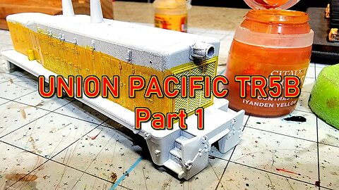 Union Pacific TR5B Build Part 1 truck wiring