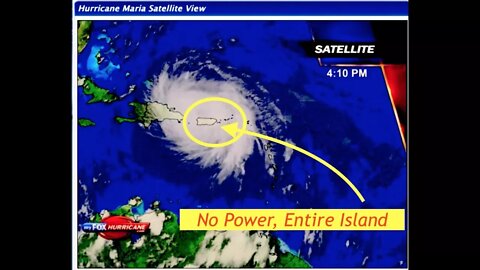No Power in Puerto Rico, Curfews Set, Hurricane Maria & 3.4 Million People Unhinged