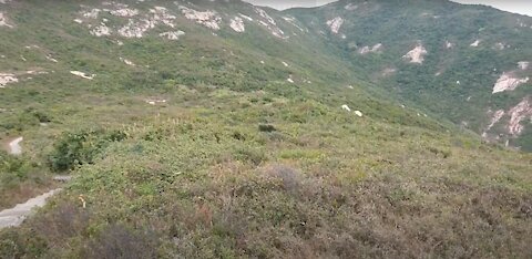 Po Toi Island in Hong Kong 蒲台島郊遊 (大漏斗 流水坑入口)