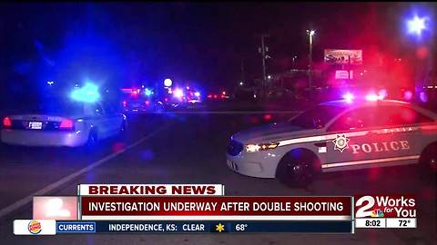 Double shooting outside a Tulsa strip club