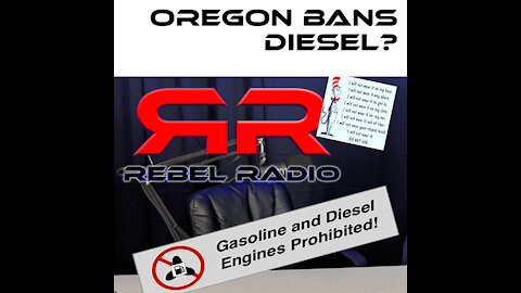 OREGON OUTLAWS DIESEL???? What?? and some fun with Dr Seuss