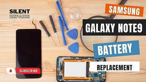 Samsung Galaxy Note 9 | Battery replacement | Repair video