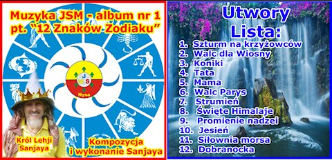 Sanjaya NA ŻYWO – Premiera pierwszego albumu Sanjayi pt.”12 Zanków Zodiaku”