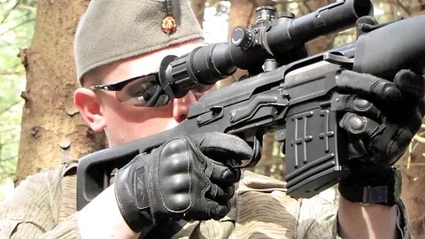 Dragunov Sniper Rifle Airsoft War MP5, M4, G3 POW Scotland