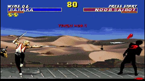Ultimate Mortal Kombat Trilogy (Genesis) - Baraka - Hardest - No Continues
