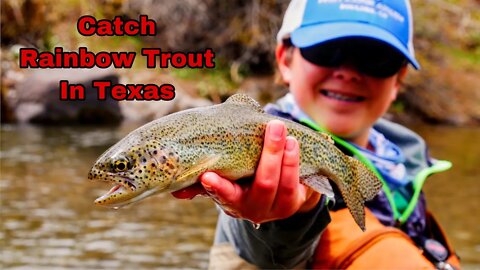 Catch Rainbow Trout in Texas in 2021-2022