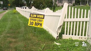 Traffic volume, speeding creating danger zone for Baltimore Co. neighborhood