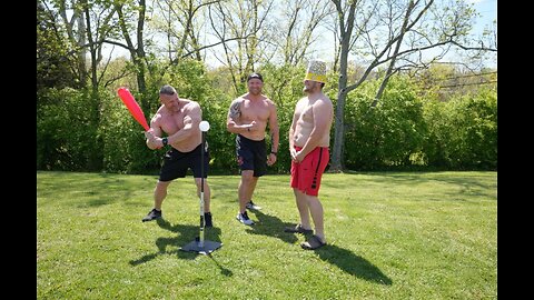 Jumbo Wiffle Ball Bat Pain Game!!! April 25, 2020