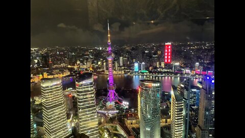 AMAZING VIEW FROM 340 METERS TALL TOWER in *SHANGHAI