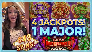 ★ Epic ★ Live High Limit Slots Session! On Fire 🔥 4 Jackpots and a MAJOR! 💥