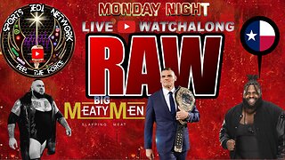 🔴WWE Monday Night Raw WATCH ALONG LIVE REACTION COME JOIN US ON THE HEEL OF THE RING PODCAST