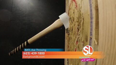 For a thrilling night out with your girlfriends check out BATL Axe Throwing