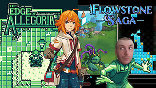 Let's Get A Double Dose Of JRPG With Indie Games The Edge of Allegoria & Flowstone Saga