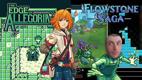 Let's Get A Double Dose Of JRPG With Indie Games The Edge of Allegoria & Flowstone Saga