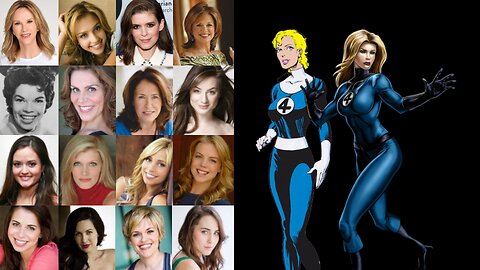 Animated Voice Comparison- Invisible Woman (Fantastic Four)