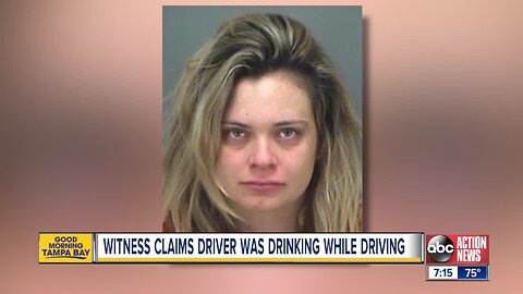 Fla. woman charged with DUI for drinking White Claw while driving